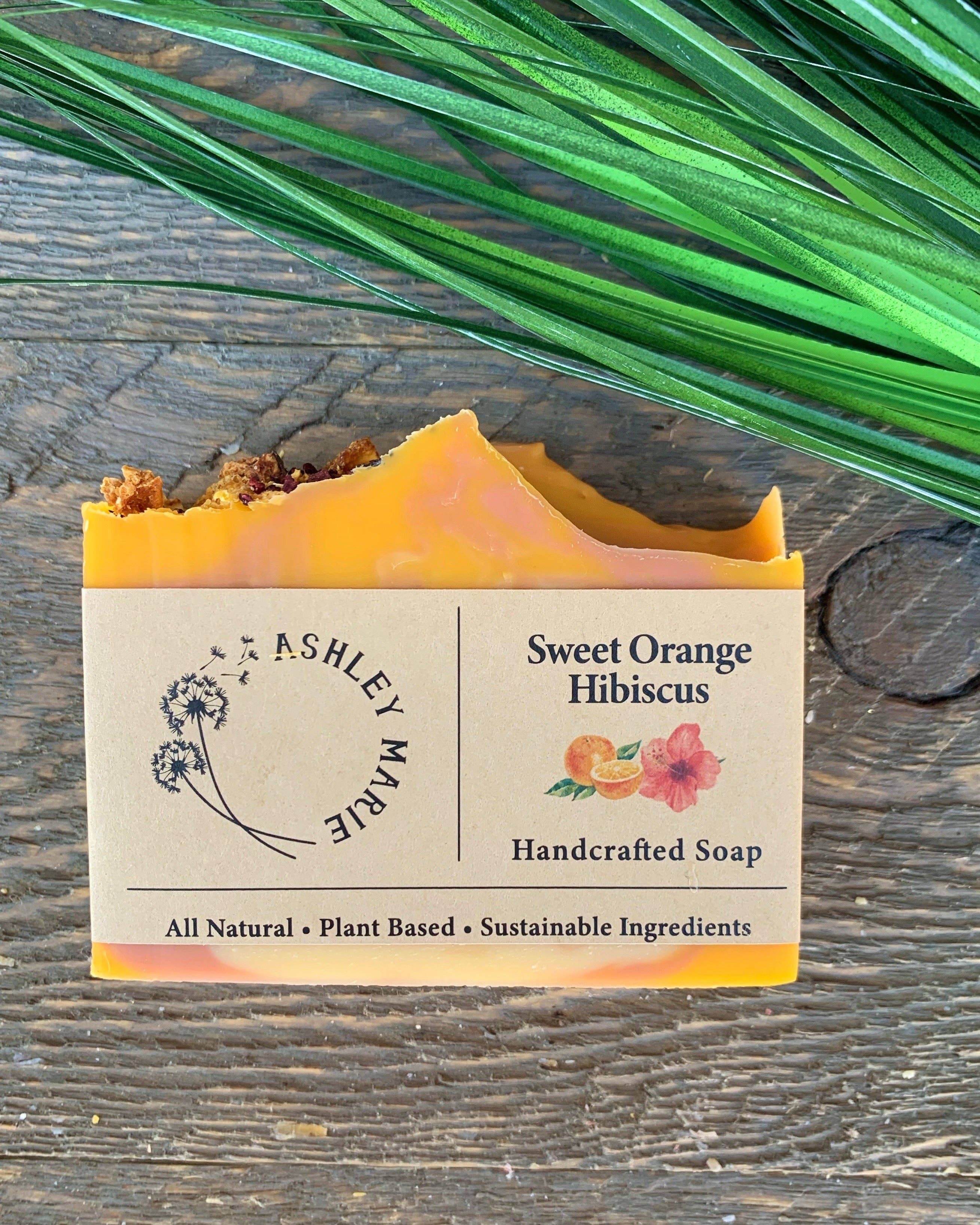 Ashley Marie Soap - Wholesale Bar Soap - Sweet Orange Hibiscus Bar Soap5