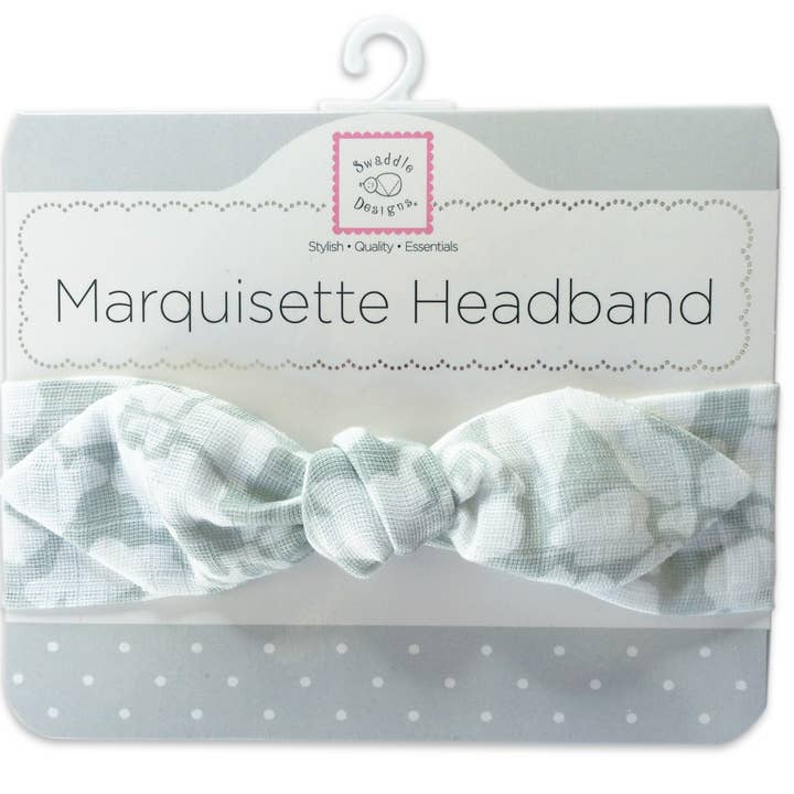 Diadema Lush Sterling Marquisette, para recién nacido para venta al por mayor de SwaddleDesigns