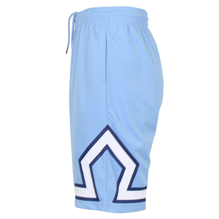 Galaxy By Harvic - Wholesale Athletic shorts – Men's - Moisture Wicking Performance Mesh Shorts With Trim Design1