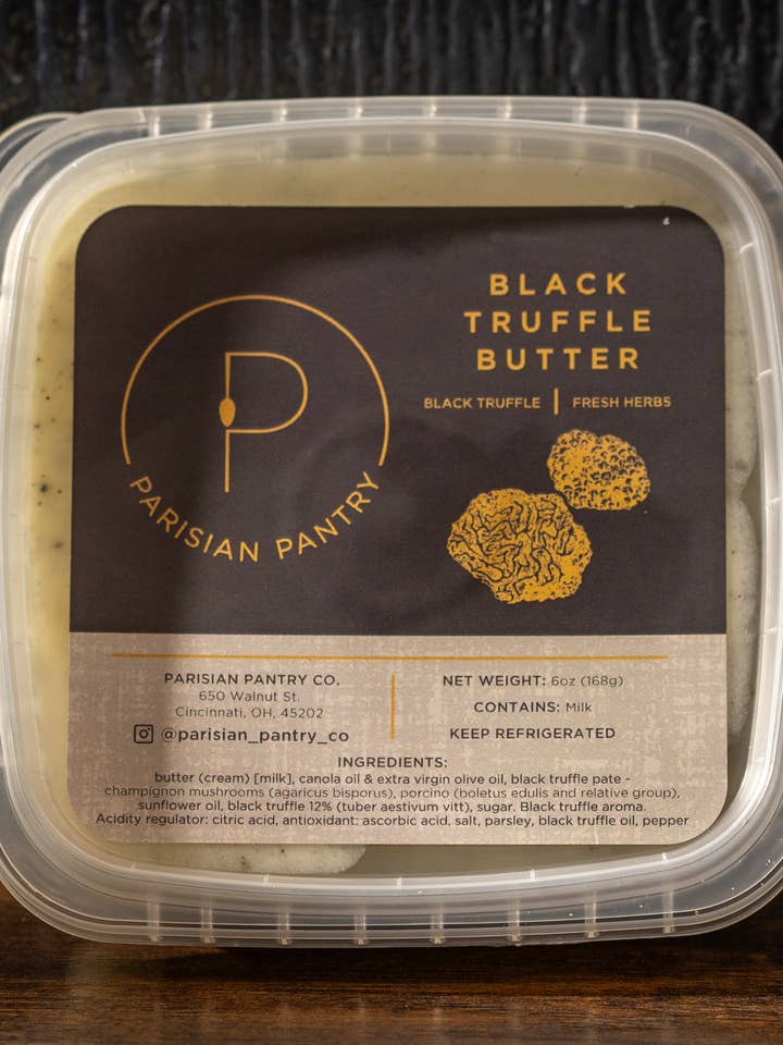 Black Truffle Butter | Butter for wholesale by Parisian Pantry Co.