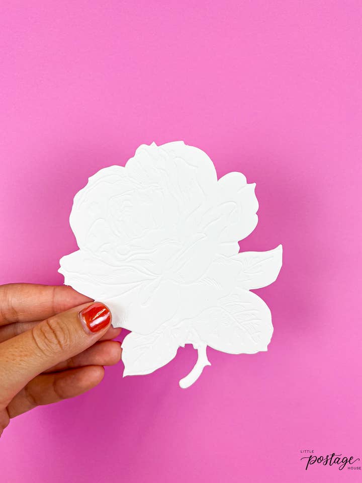 White Rose | Set di cancelleria per la vendita all'ingrosso da parte di Little Postage House