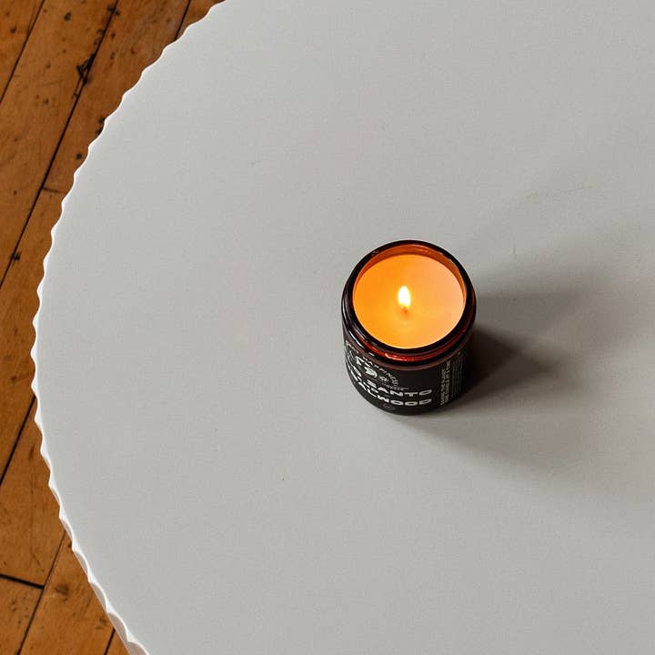 Project Happiness Candle Co. - Wholesale Jar/Filled Candle - Palo Santo and Sandalwood Soy Candle - 8oz5