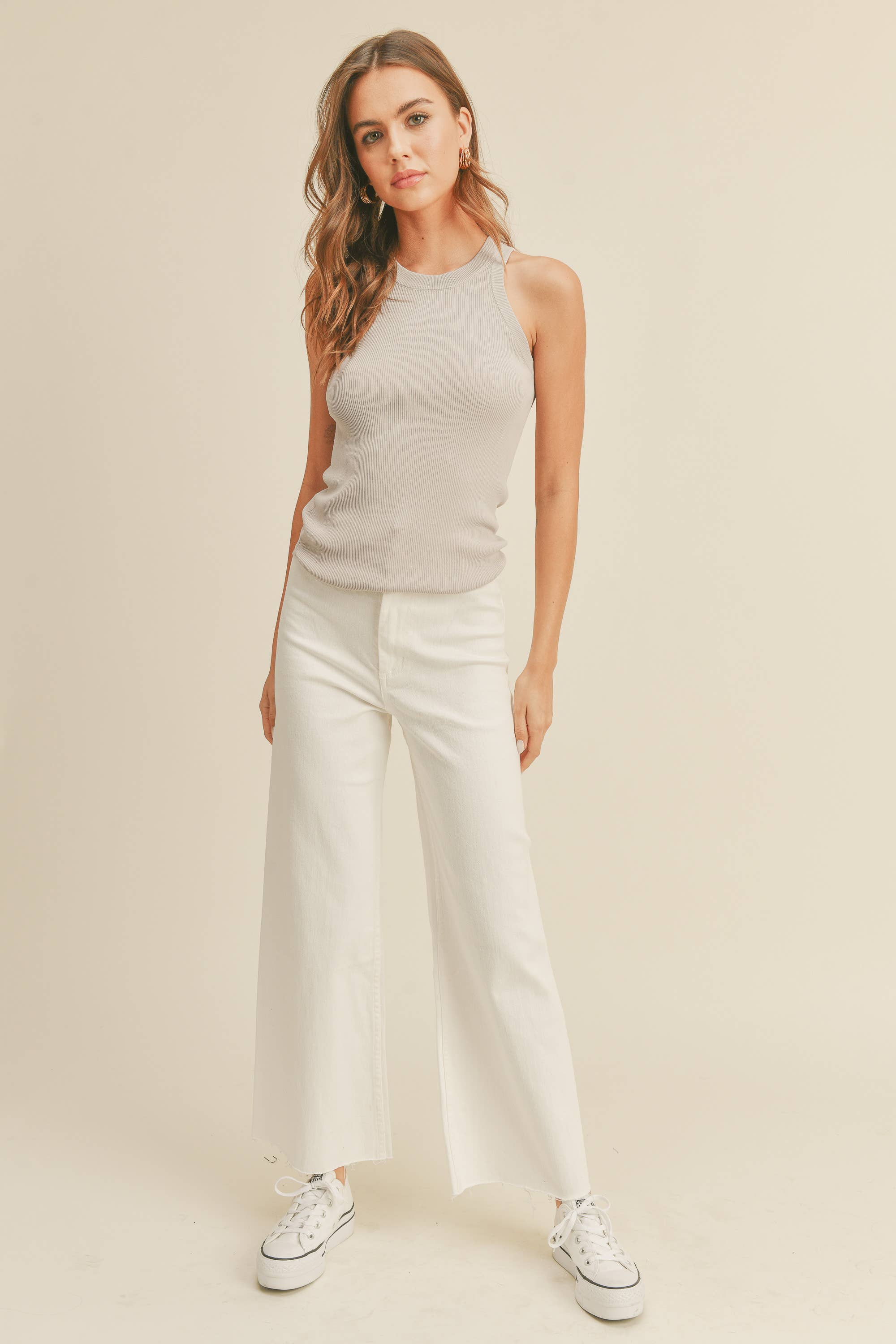 MIOU MUSE - Wholesale Tank Top - Women's - MMT1242   CLASSIC RIBBED TANK TOP23