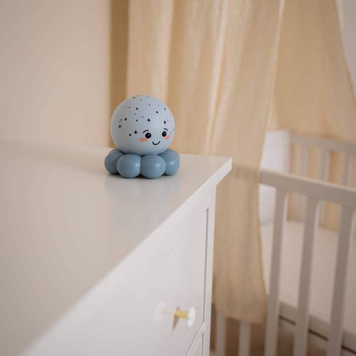 PJM Distributions - Wholesale Portable Projector - Kids - Cloud B|Twinkles To Go Octo - Blue|Projector Nightlight Toy2