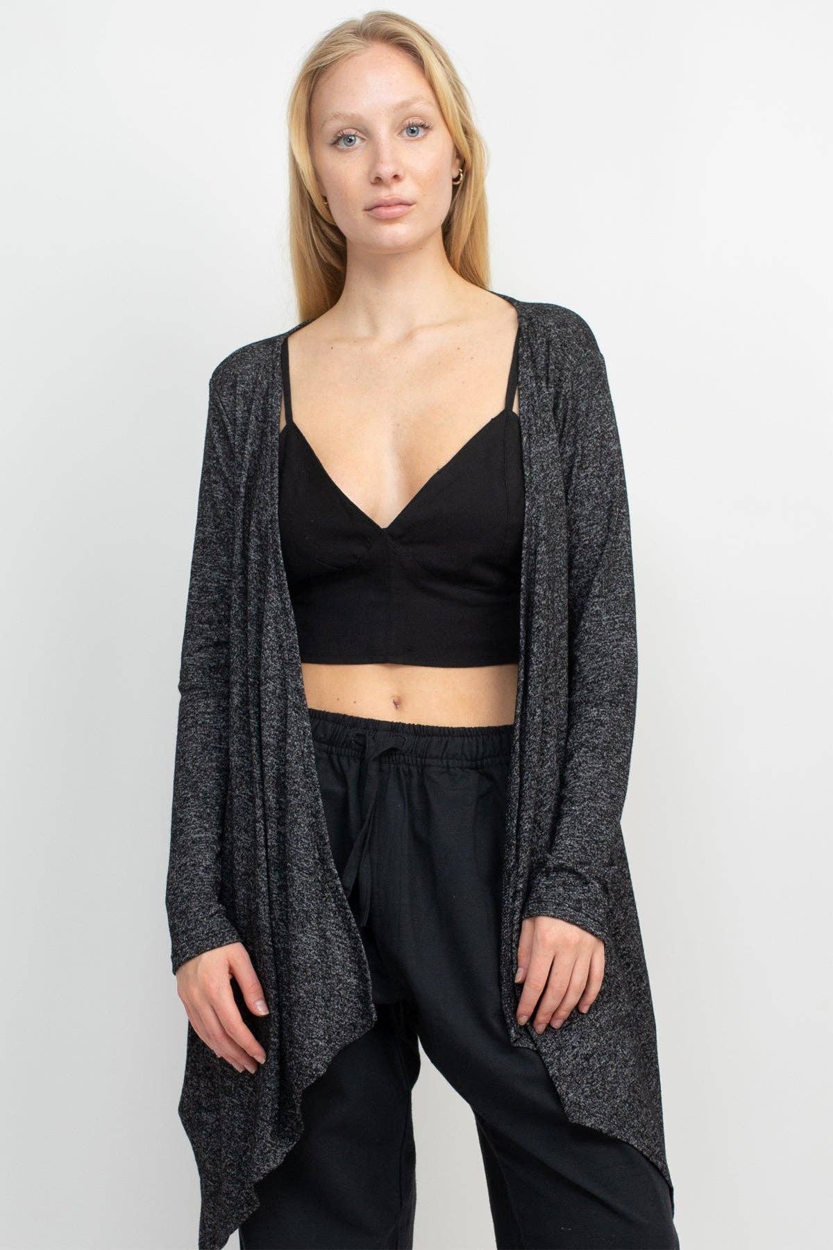 Lakhays Collection Inc. - Wholesale Cardigan - Women's - Women's Boho Beats Waterfall Soft Winter Cardigan8