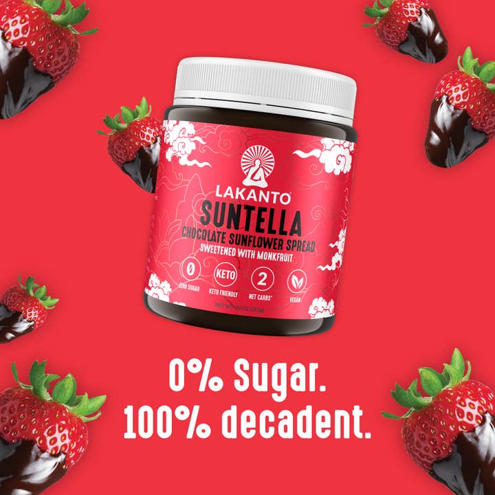 Lakanto - Wholesale Nut Butter - Lakanto Sugar Free Chocolate Sunflower Spread