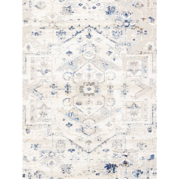 Pasargad Home - Wholesale Area Rug - Efes Oriental Light Gray/Light Blue Area Rug2