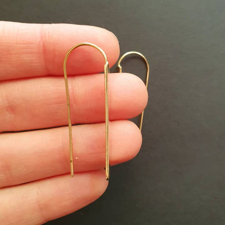 Kaali Boutique – wholesale Dangle earrings – Minimalist Geometric Bar Silver Pendant Drop Earrings / Chic Ethnic Boho Classic Bohemian Chic Gypsy Spiral Hippie Festival Tribal style5