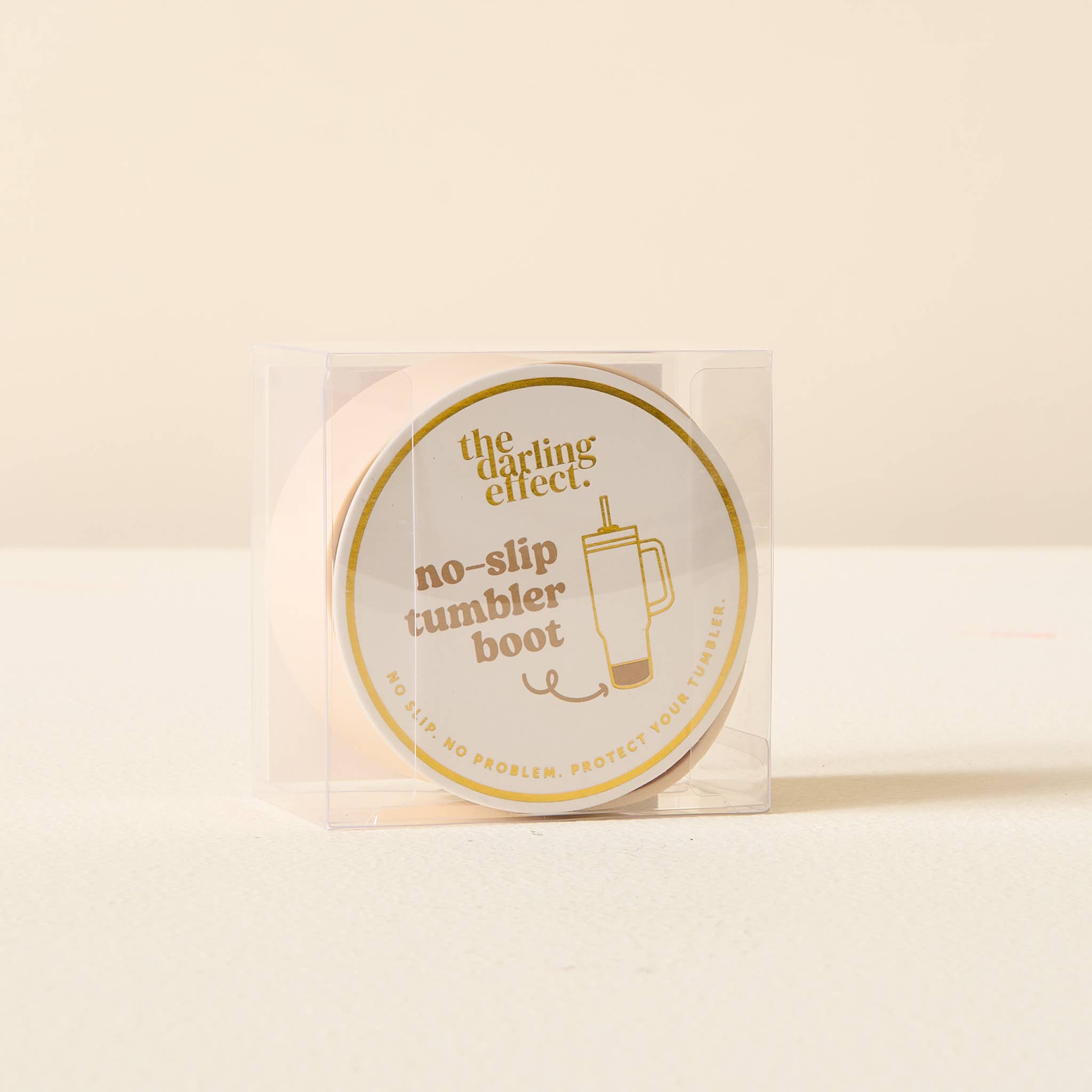 The Darling Effect - Vente Housses de boisson - Bottes antidérapantes Tumbler - Tan1