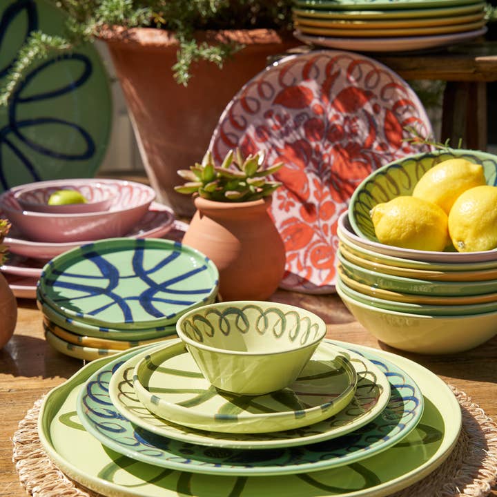 Couleur Nature - Vendita all'ingrosso Piatto - Piatto da Cena Amalfi Rosa - Diametro 10,6"9