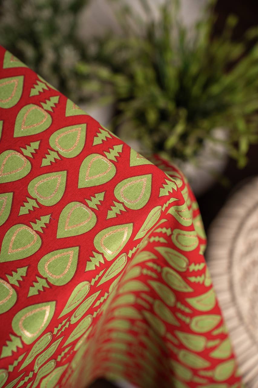 Atolia Designs - Wholesale Tablecloth - Eira Handblocked Table Cover2