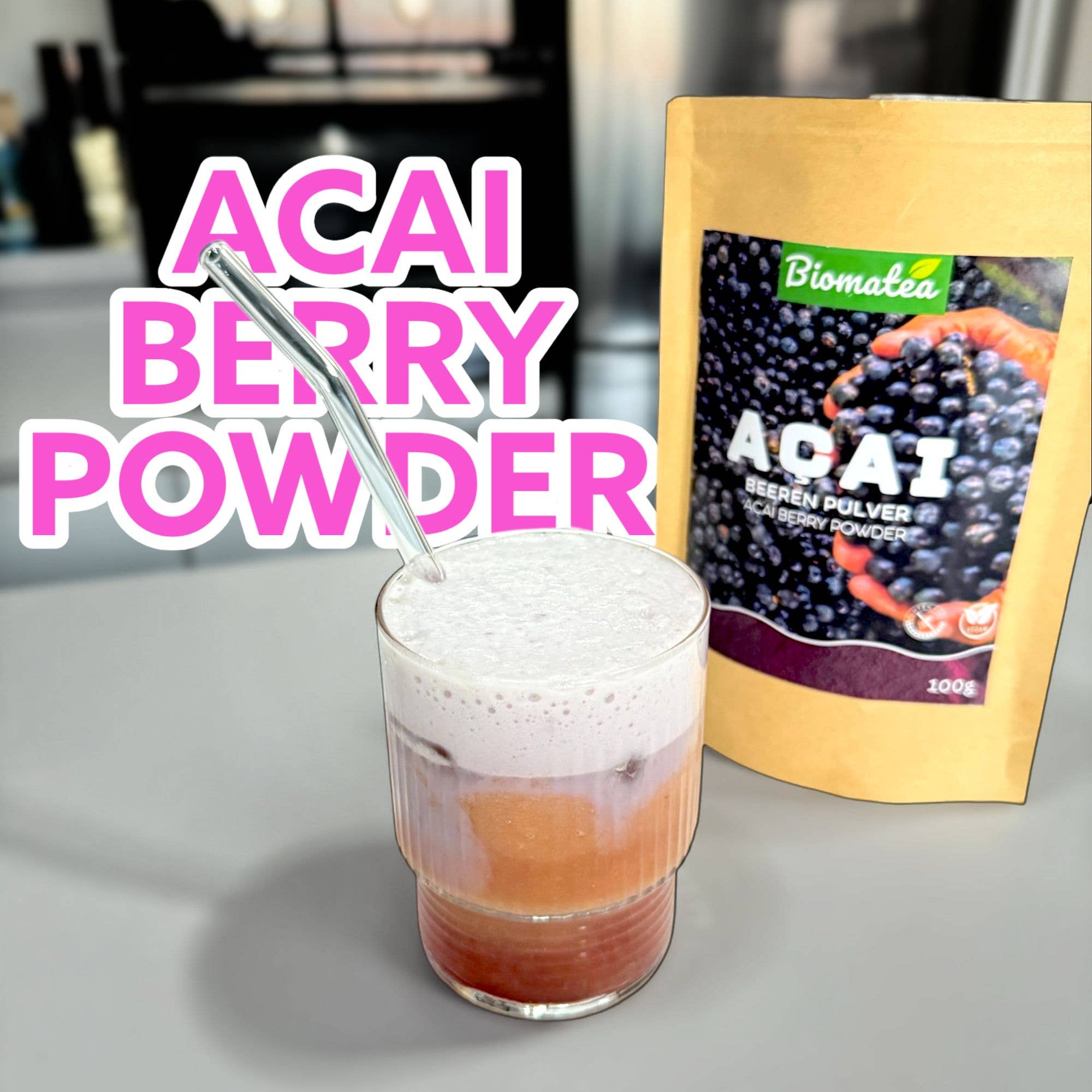 Biomatea - Wholesale Protein/Superfood Powder - Acai berry powder, 100g2