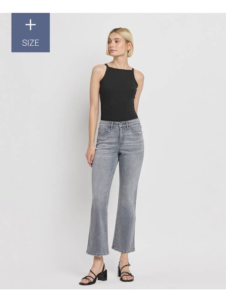 HOOGDUIK ENKELLAARSBROEK MET HOGE TAILLE IN GROTE MATEN T6413-P voor groothandel op Faire10