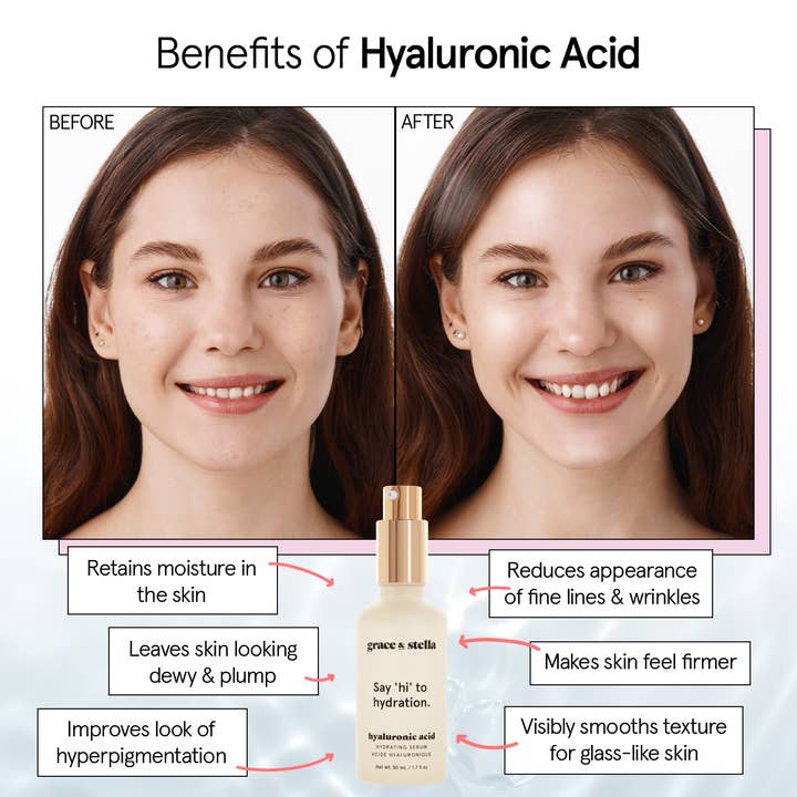 Grace & Stella Co - Wholesale Facial Serum/Concentrate - Hyaluronic Acid Serum