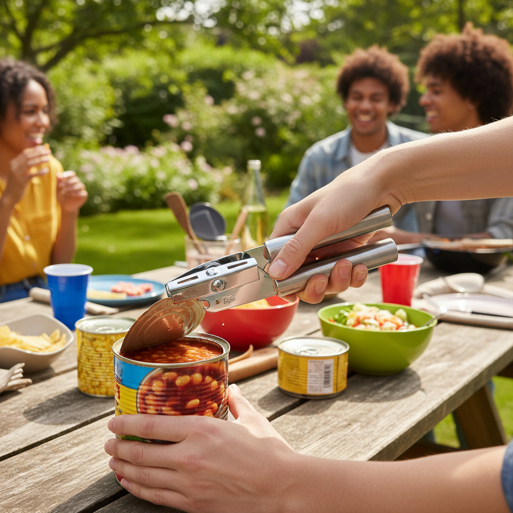 Kadra Kitchenware - Wholesale Can Opener - Artika - Metal Chromed Can Opener2