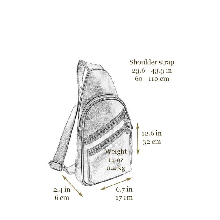 Time Resistance – Mala de tiracolo – Homem por atacado – Mala de Couro a Tiracolo - Catch-2212
