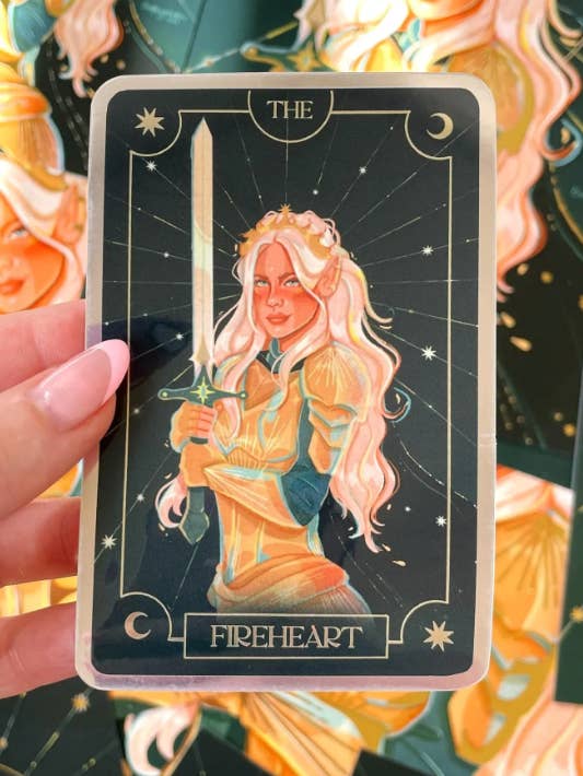Aelin Tarot Card Sticker - TOG for wholesale by Brittany Keller Art