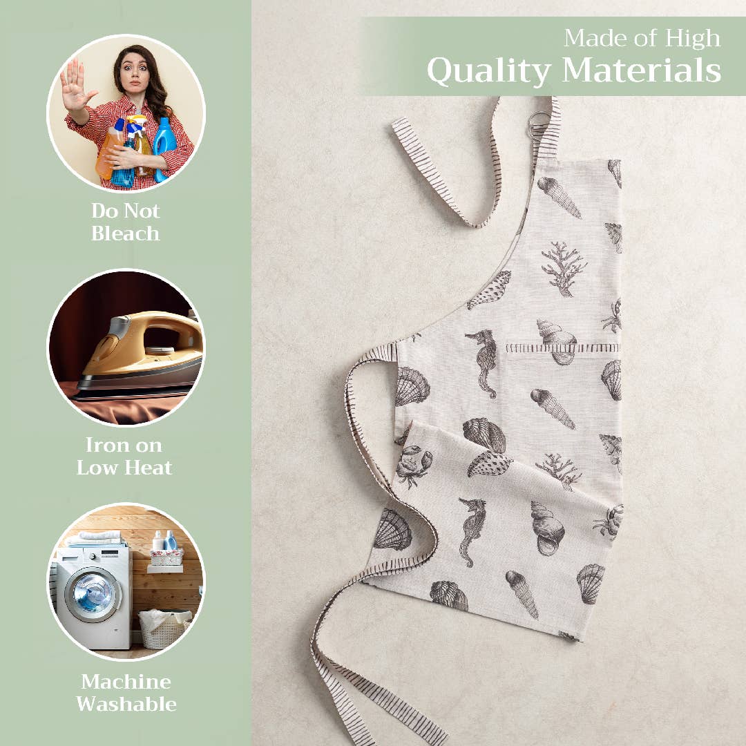 Maison d'Hermine - Design in Every Thread - Wholesale Apron - Apron 100% Cotton - Everyday Cooking - At The Seaside2