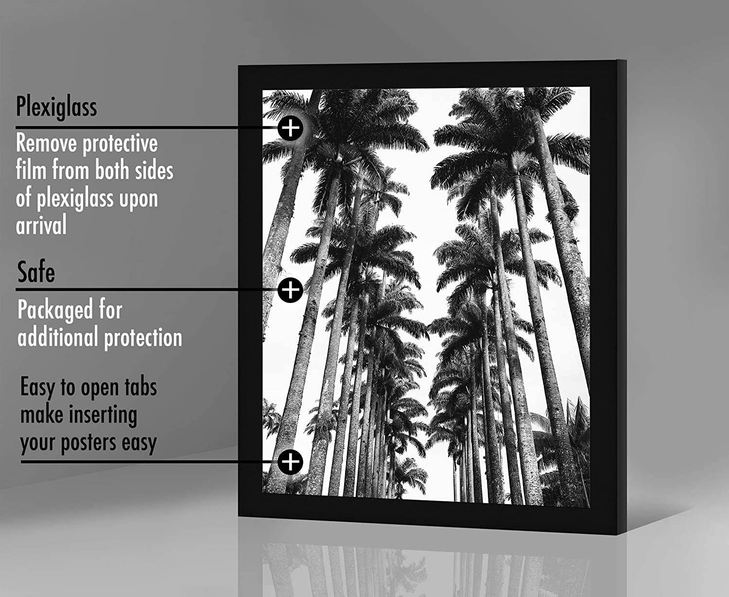 Americanflat - Wholesale Picture Frame - Americanflat Poster Frame with Wide Molding291