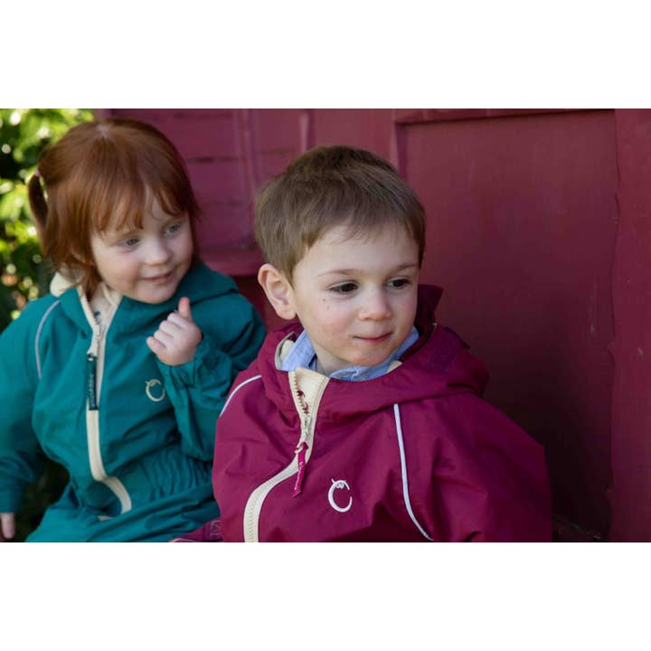 Hippychick - Wholesale Rain Suit - Baby - HC Waterproof All In One Raspberry 12-18 Months1