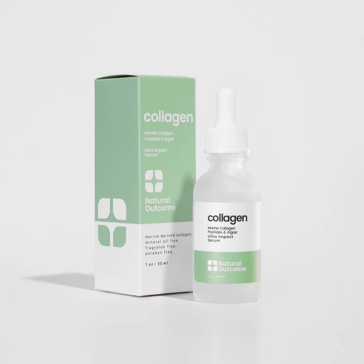 Natural Outcome Skincare - Wholesale Facial Serum/Concentrate - Collagen Facial Serum - Ultra Impact Face Serum