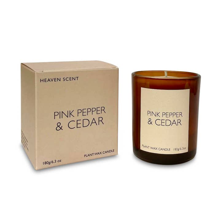 Heaven Scent Incense Ltd - Wholesale Jar/Filled Candle - Heritage Range - 20cl Scented Amber Aromapot Candle1