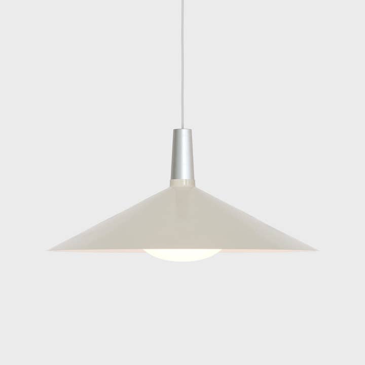 Bower Pendant Light Large in Oyster White + Oval II for wholesale by Tala