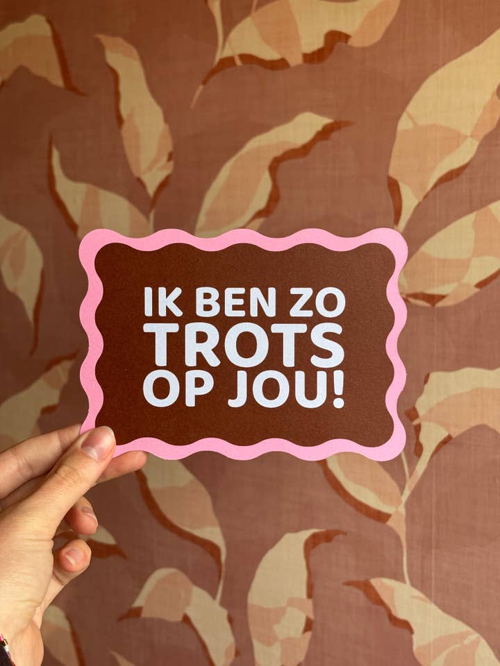 Ik Ben Zo Trots Op Jou voor wholesale door everythinggifts