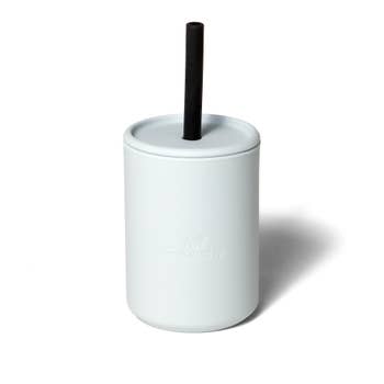 Silicone Straw Cup with Lid – Polished Prints