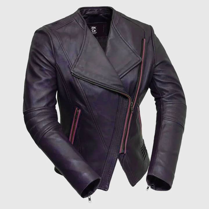 Trish Fashion Leather Jacket for wholesale by USA Leather Shop