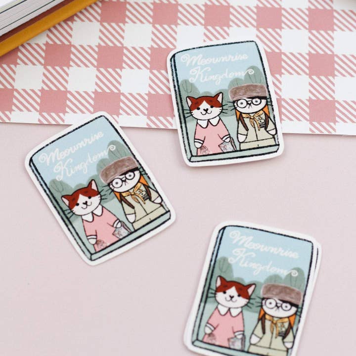 My Sweet Paper Card - Wholesale Sticker - Meownrise Kingdom - Cat stickers3
