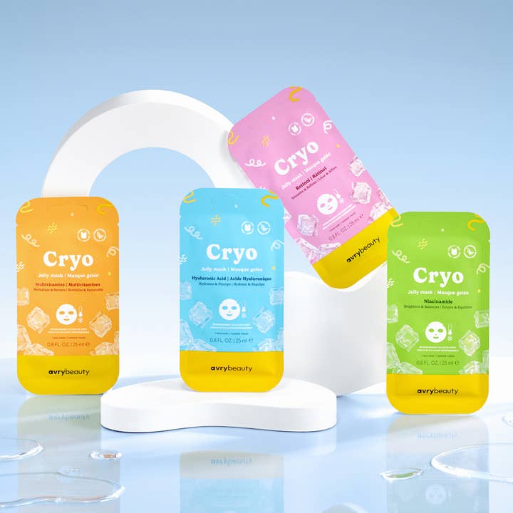 AvryBeauty - Wholesale Skincare Face Mask - Cryo Jelly Facial Mask - Assorted Kit2