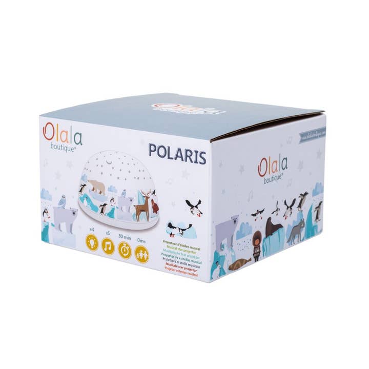 Olala Boutique - Wholesale Night Light - Kids & Baby - Polaris Musical Star Projector - 4 Colors 5 Melodies6