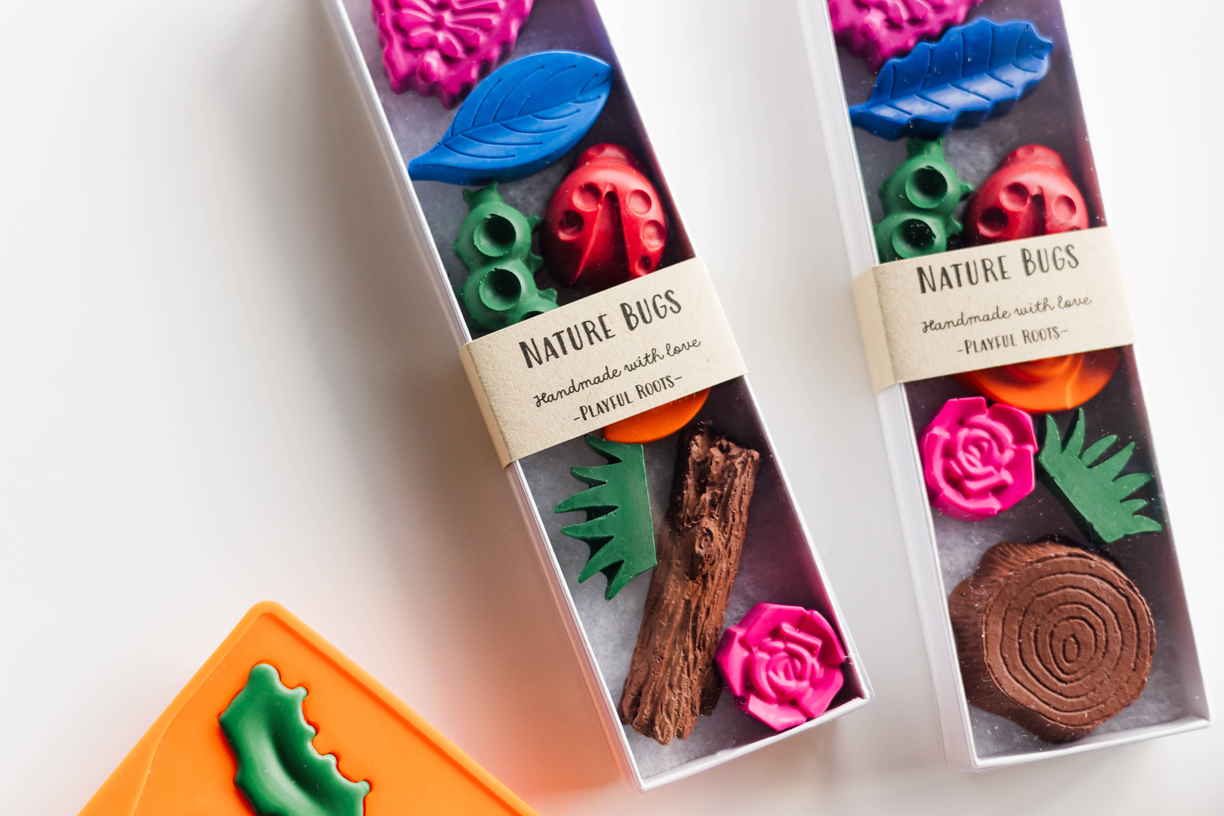 Playful Roots - Wholesale Crayons - Kids & Baby - Nature Bugs Crayon Set - Handmade Non-Toxic Kids Gift2