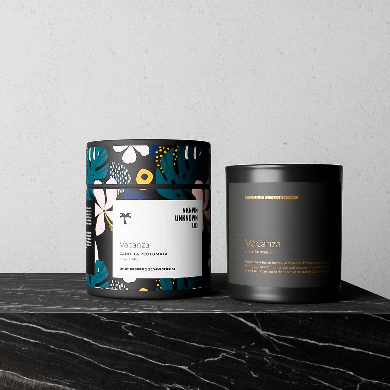 Casa dell'Unknown - Wholesale Jar/Filled Candle - Vacanza Candle0