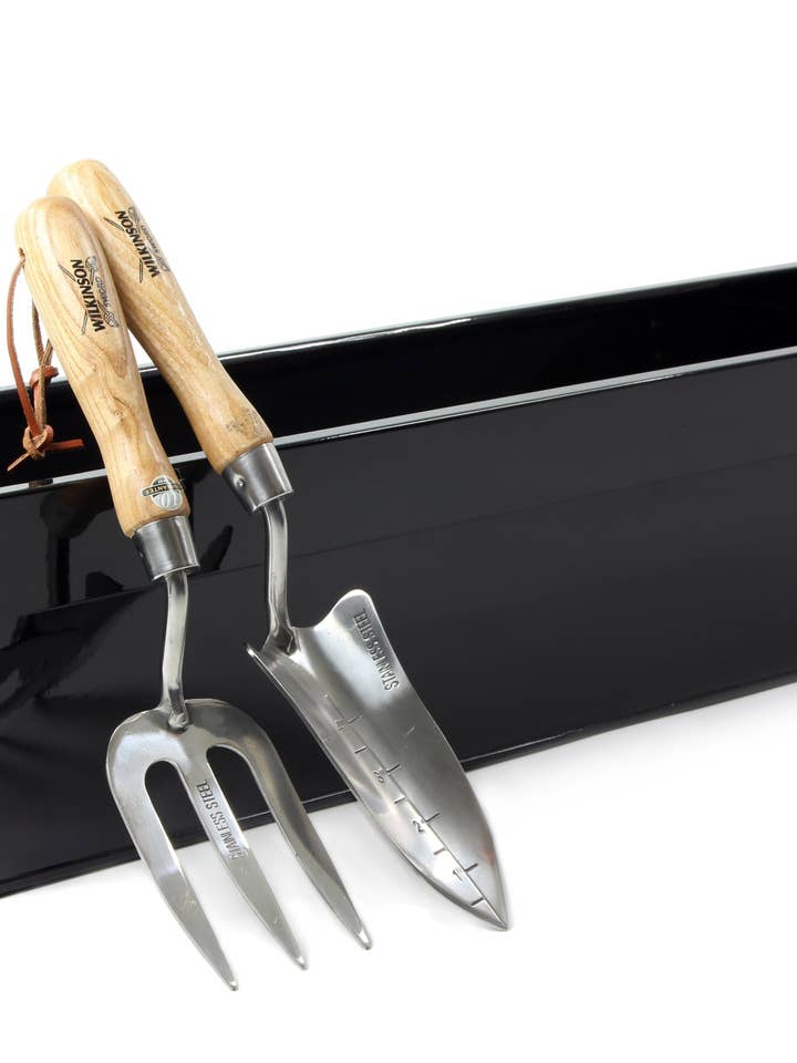 Portofino Collection, fioriera in acciaio zincato nero basalto, 70 cm per la vendita all'ingrosso da parte di Closer2Nature