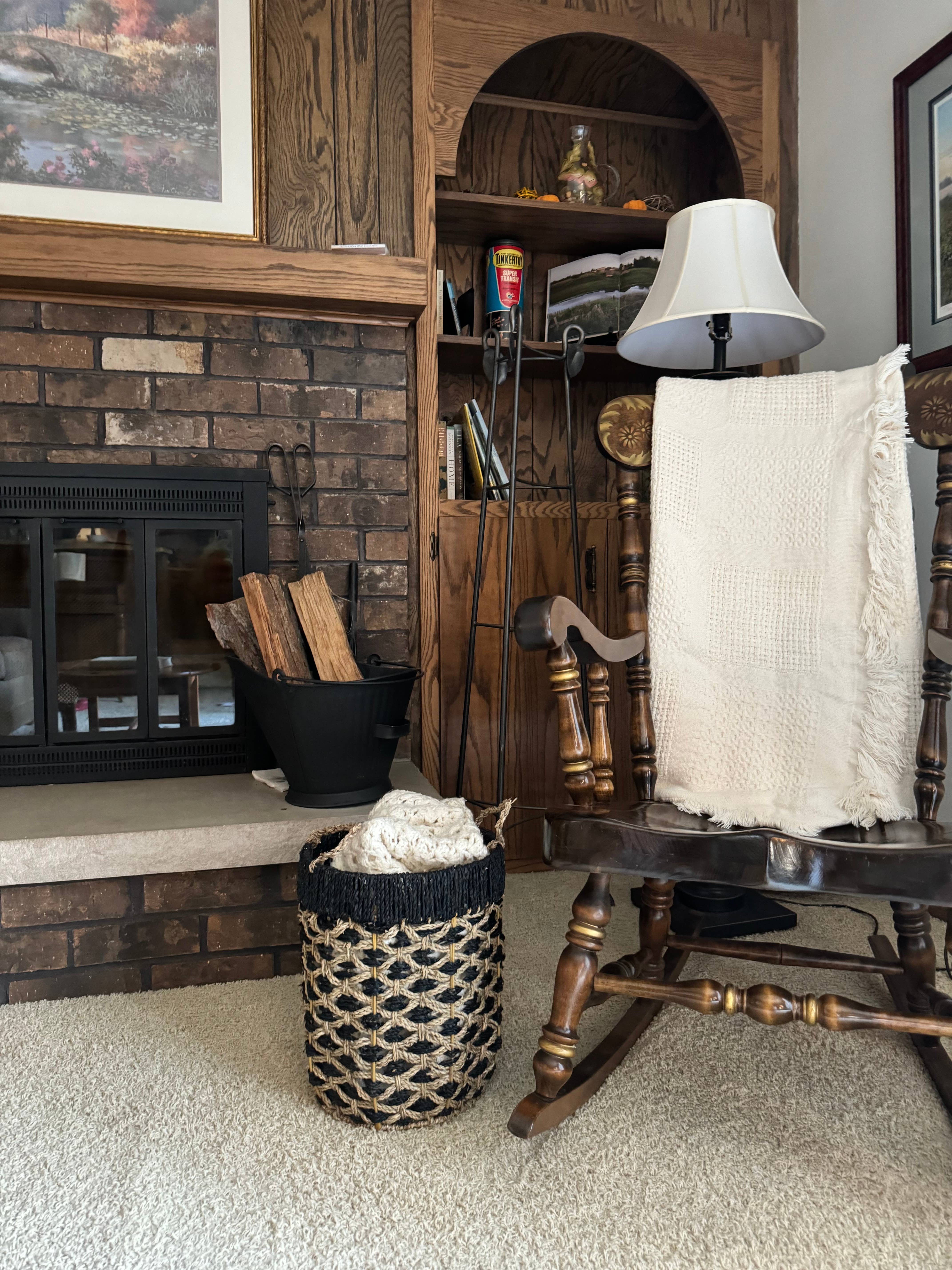 Natural Artisan Home - Wholesale Basket - Handwoven Color-Block Seagrass Basket Set 5