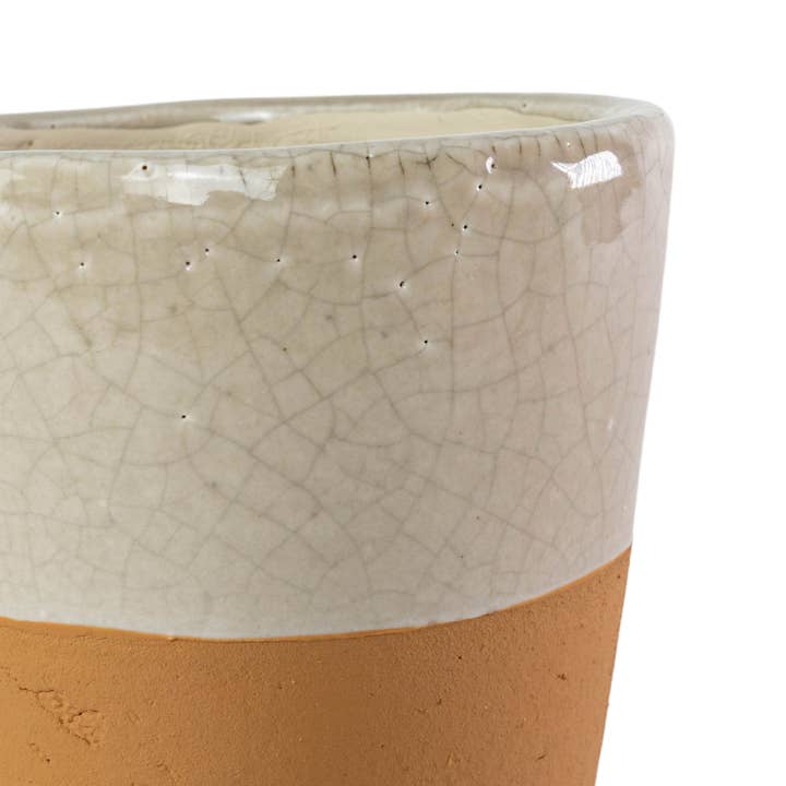 Foreside Home & Garden - Wholesale Plant Pot - Kacy Planter Gray