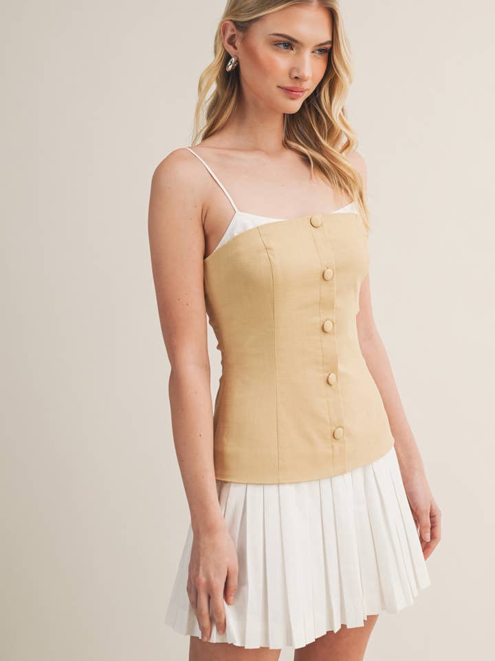 TWOFER CAMI DRESS for wholesale by Mustard Seed