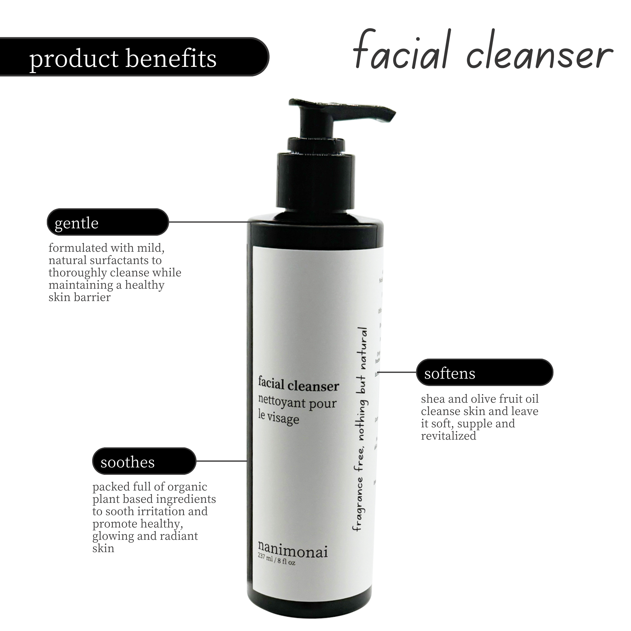 Nanimonai Skincare - Wholesale Facial Cleanser - Facial Cleanser2