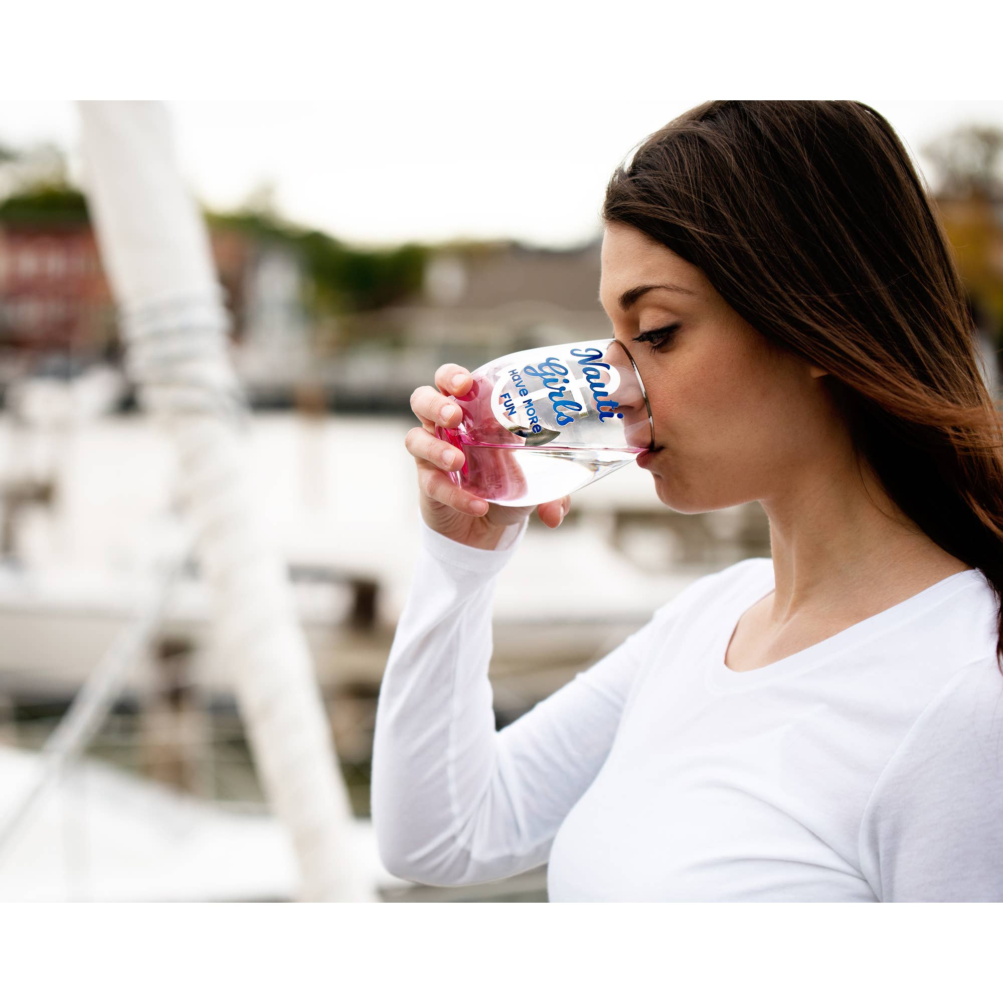 Pavilion - Wholesale Wine Glass - Have More Fun - 18 oz Stemless Wine Glass4