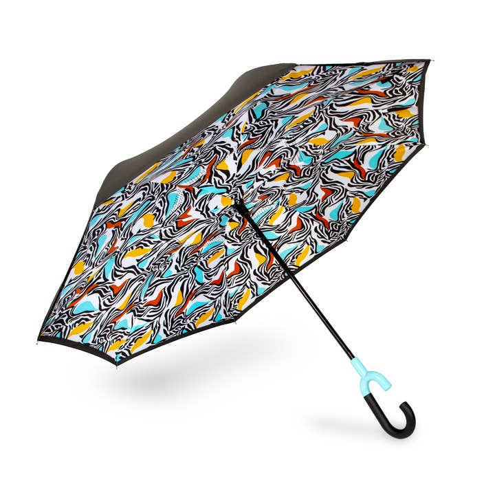 Shedrain - Wholesale Umbrella - Women's - Shedrain Reverse Close Stick Umbrella Prints
