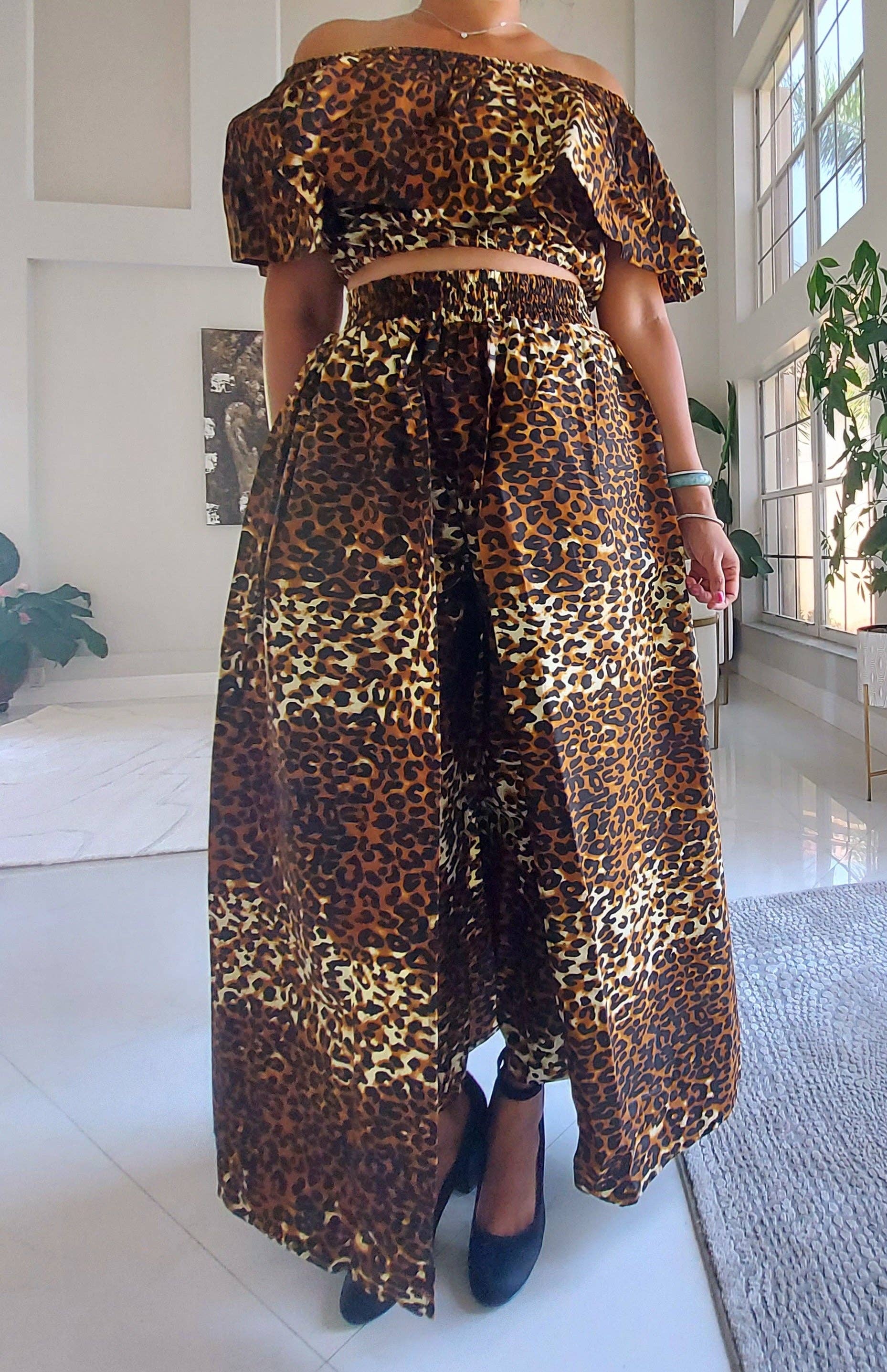 India Batik – wholesale Set med topp och byxa – Dam – 3012 Kvinnor Cape Pant & Blus Set4