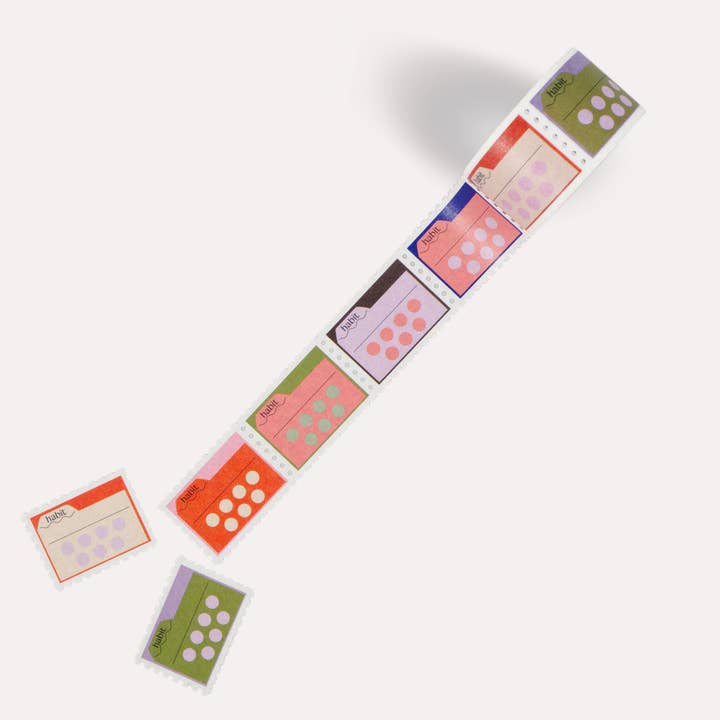 The Completist (No duties on USA orders!) – Großhandel Washi-Tape – Habit Tracker Stamp Washi Tape1