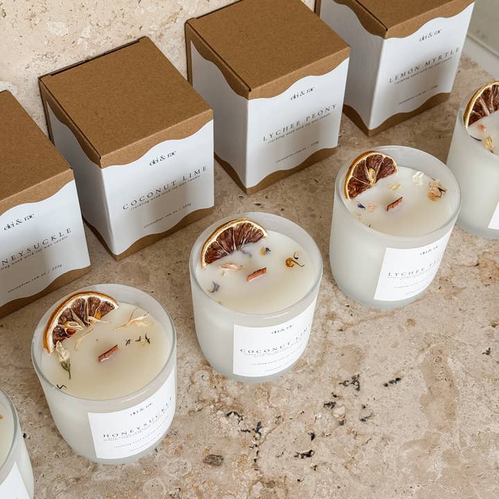 Elei & Rae - Wholesale Jar/Filled Candle - Signature Candle Collection
