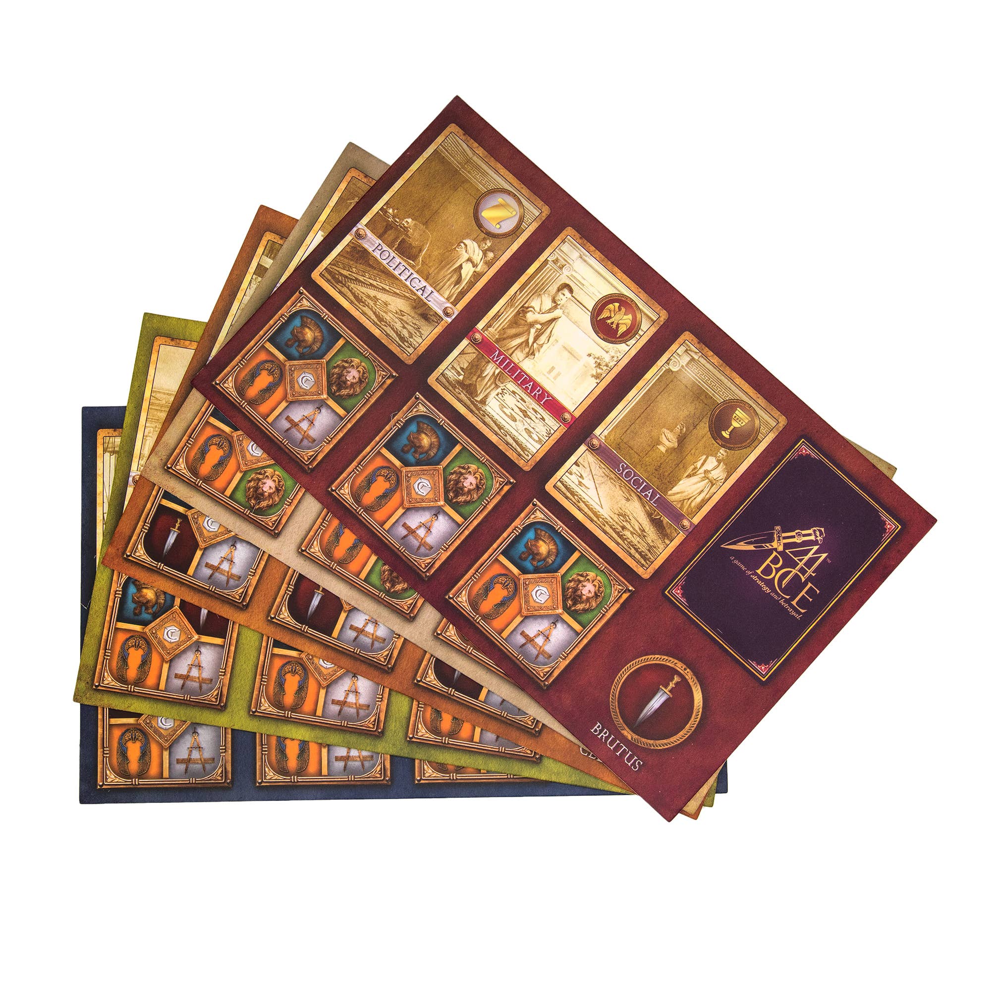 Bridge Distribution - Wholesale Board Game - 44 BCE: A Game of Strategy and Betrayal5