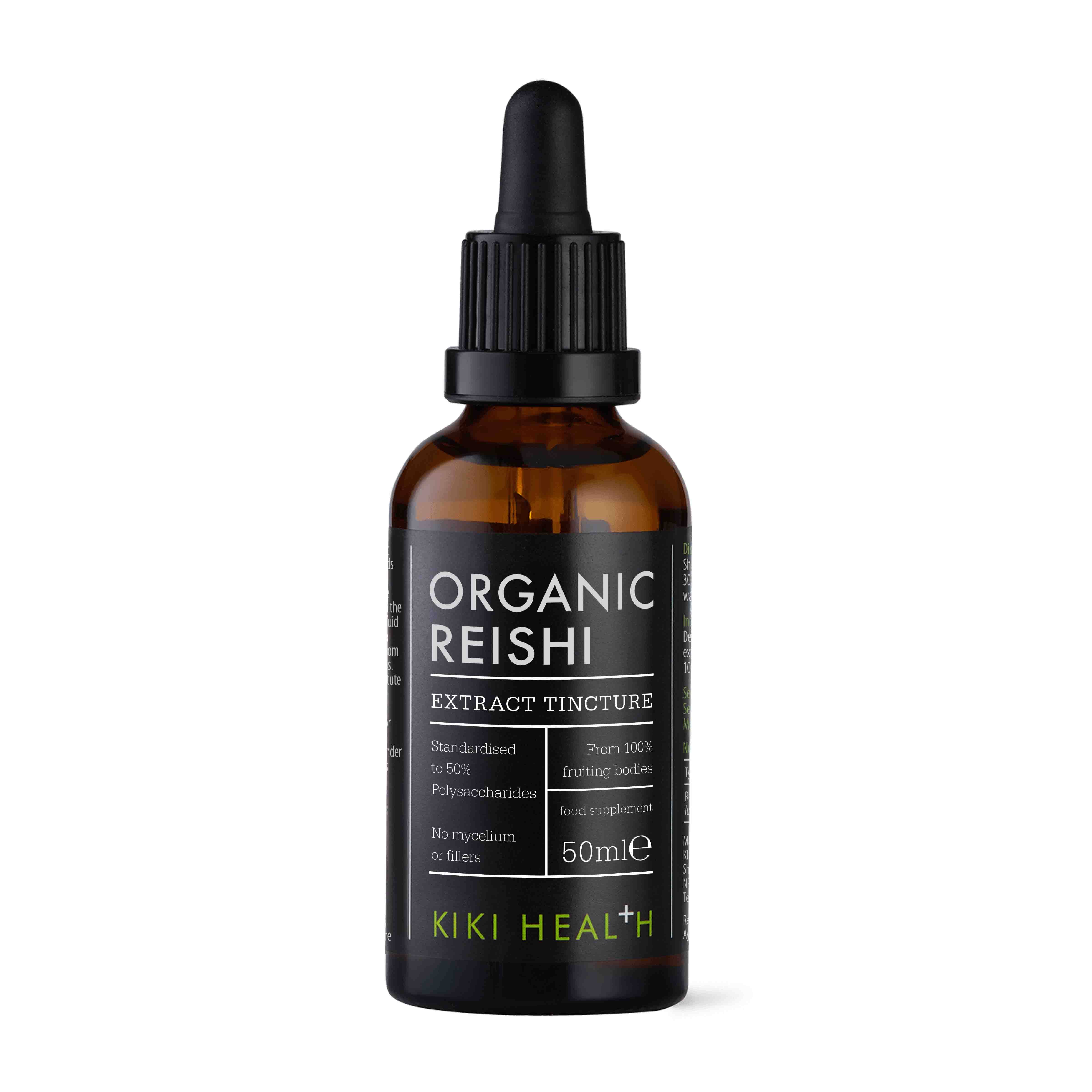 KIKI Heath – wholesale Tincture – Organic Reishi Mushroom Extract Tincture - 50ml0