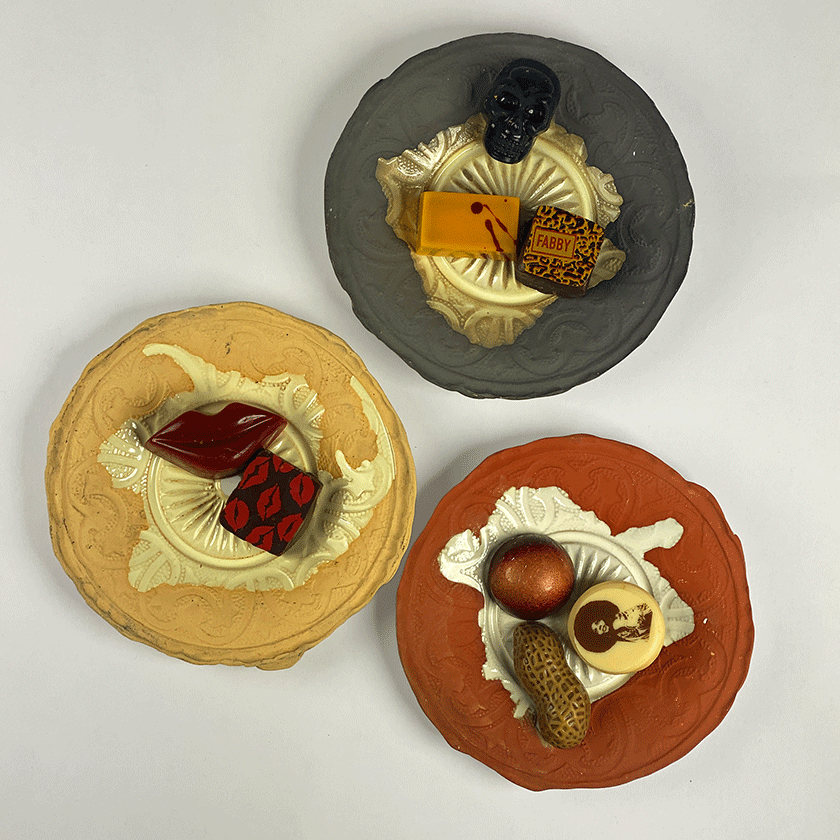 Greatceramics - Vendita all'ingrosso Ciotole/Piatti decorativi - Piatti eleganti in ceramica per dolci, 12,5 cm di diametro3