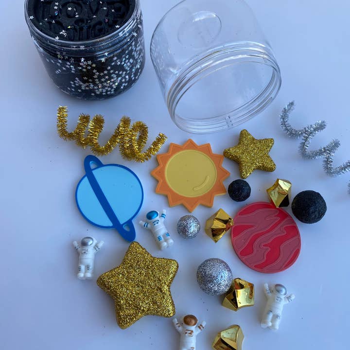 Outer Space Double Jar for wholesale by For the Love of Dough Co