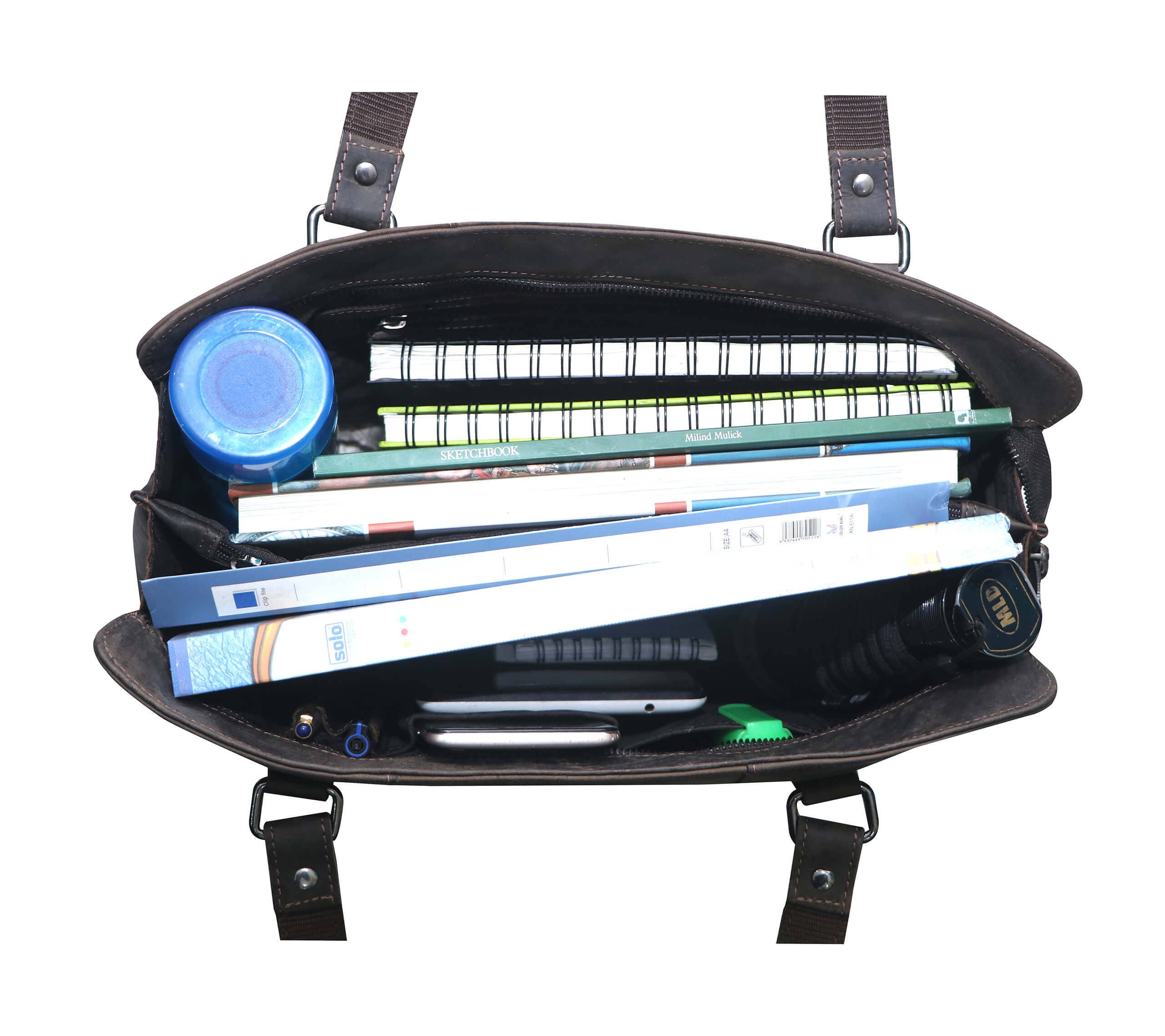 Greenwood - Vente Sac porté épaule – femme - Sac épaule pour femme Madi en cuir, sac shopper22